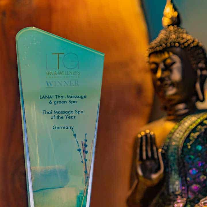 ueber uns Winner Luxury Travel Guide AWARD Thai Spa of the Year.