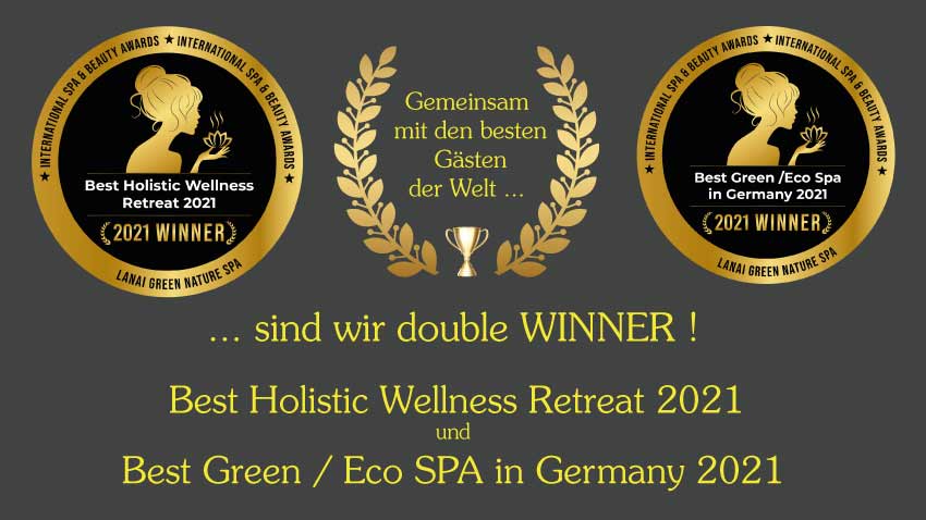 Award Auszeichnung 2021 Logo vom International Beauty und Spa Award